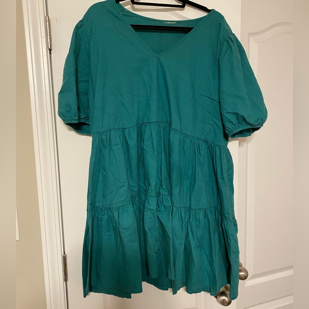 Teal Dress
